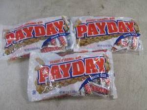 lot 437 image: (B-2) 3 Bags of Snack Size Pay Day ...