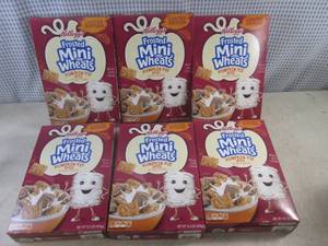 lot 446 image: (B-4) 6 Boxes of Kelloggs Frosted M...