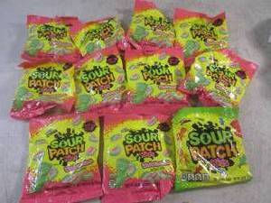 lot 460 image: (B-2) 10 Bags of Sour Patch Kids Wa...
