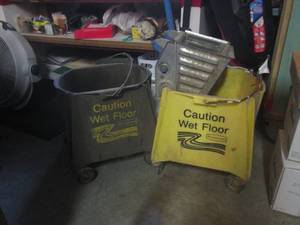 lot 113 image: (EW7) 2 Mop Buckets...