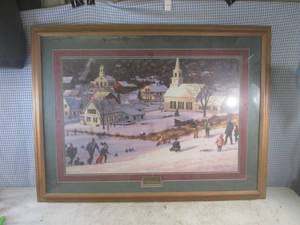 lot 116 image: (FDS) Framed William (Bill) Breedon...