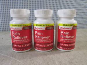 lot 70 image: (EC1) 3 Bottles of Extra Strength P...