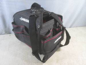 lot 80 image: (BS) Husky Multi Pocket Tool Bag 12...