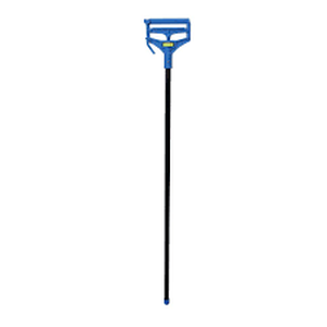 lot 97 image: Case Pack of 12 Impact, Side-Gate Mop Handle, 60, Fiberglass, BlueBlack