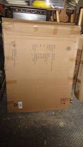 lot 113 image: U Brands Cork Bulletin Board, 36 x 48 Inches, Black Wood Frame (2876U00-01)