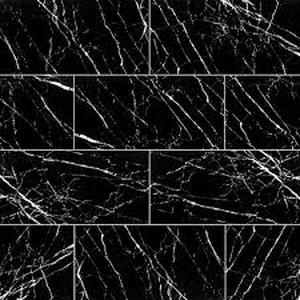 lot 133 image: MSI Aashini Black 16 in. x 32 in. Polished Porcelain Floor and Wall Tile (56.8 sq. ft.)