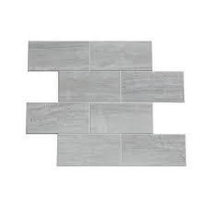 lot 142 image: Aspect Collage Gray Subway 12.13 in. x 15 in. PVC Peel and Stick Tile (3.78 sq. ft.)