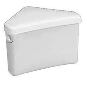 lot 146 image: American Standard Triangle Cadet 3 1.6 GPF Single Flush Toilet Tank Only in White