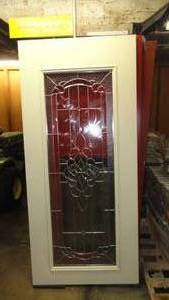 lot 14 image: Lot of 4 - Exterior Doors - 36 x 80 - Store Displays - No Hardware Cut Outs