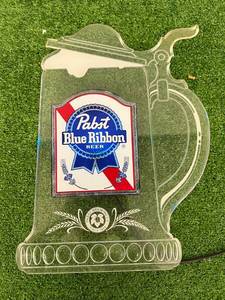lot 25 image: Pabst Blue Ribbon Light Up Sign