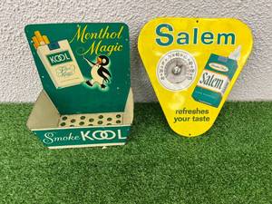 lot 32 image: Vintage Cigarette Advertising - Salem & Kool