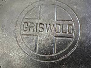 lot 89 image: Griswold 9 Cast Iron Griddle