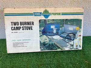 lot 160 image: Wenzel Two Burner Camp Stove