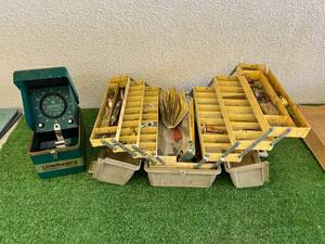 lot 162 image: Tackle Box & Fishing Gear
