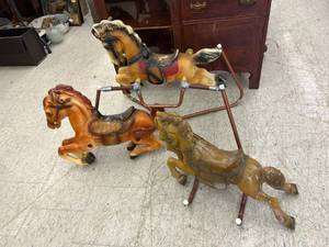 lot 238 image: Wonder Horse Rocking Horse Parts