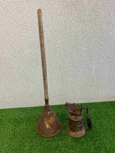 lot 261 image: Blow Torch & Antique Clothes Washer