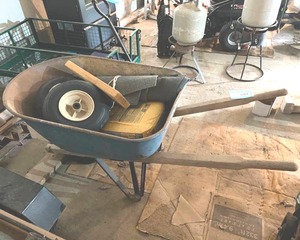 lot 208 image: Wheel Barrow with Contents