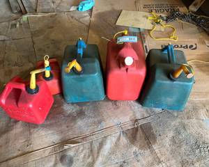 lot 234 image: Various Gas, Water Containers
