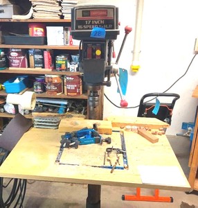 lot 2 image: Craftsman 17 Drill Press