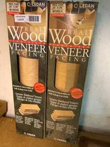 lot 61 image: Real Wood Veneer Facing Red Oak