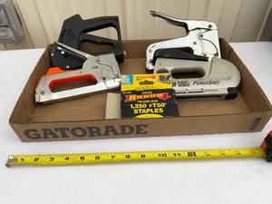 lot 113 image: Black and Decker PowerShot Staple Gun