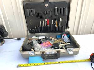 lot 54 image: Case with Various Items