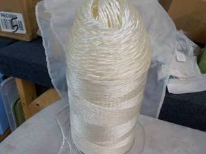 lot 4 image: Wax Coated Twine- yardage unknown b...