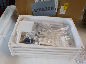 lot 29 image: Mobile Storage Cart new in box nee...