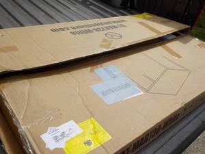 lot 97 image: New Dining Table 35 x 45- needs as...