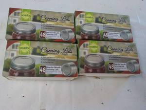 lot 128 image: 200 Oozita Regular Mouth Canning Li...