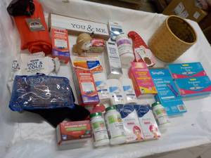 lot 157 image: Drugstore Products  including plant...