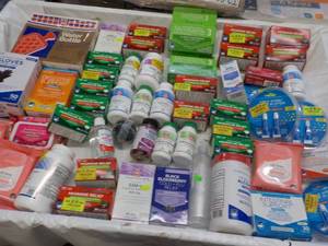 lot 178 image: Drugstore New Overstock Products- s...