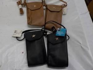 lot 187 image: 4 Womens Crossbody Bags...