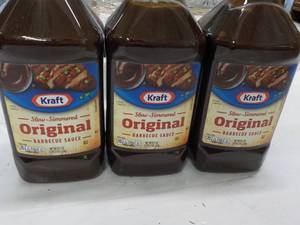 lot 190 image: 3 x 5 lb. 2 12 oz Jugs Kraft Origi...