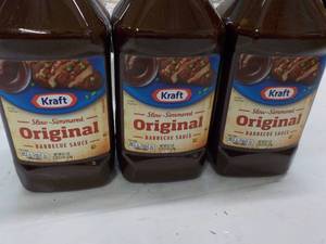 lot 191 image: 3 x 5 lb. 2 12 oz Jugs Kraft Origi...