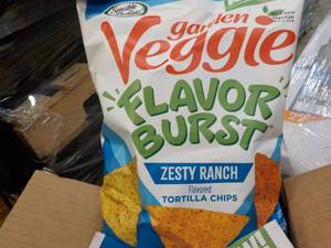 lot 200 image: 6  x 6 oz Bags Garden Veggie Zesty ...