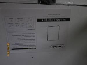 metal frame mirror 39.5 x 30...