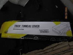 truck bed tonneau hard tri fold cov...