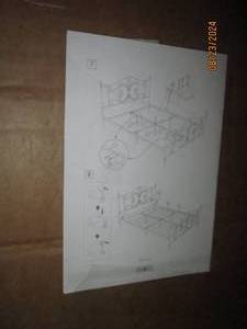 full metal bed frame...