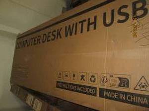 computer desk with usb...