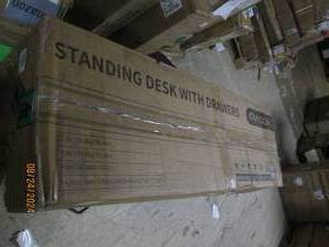 standing desk with drawers...