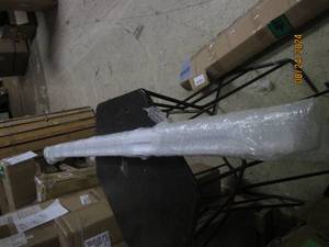 5 foot wooden hand rail...