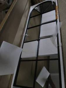 arched window mirror...