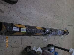 rubber parking stop 6 foot long...