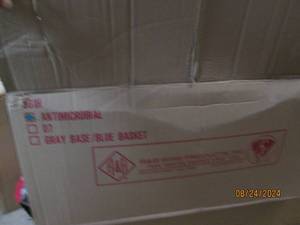 deluxe antimicrobial laundry cart...