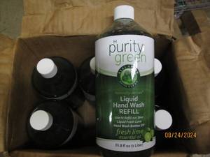 case of 633.8 oz bottles of purity...