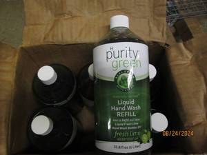 case of 633.8 oz bottles of purity...