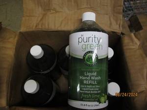 case of 633.8 oz bottles of purity...