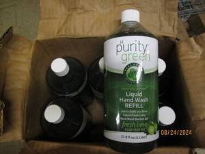 case of 633.8 oz bottles of purity...