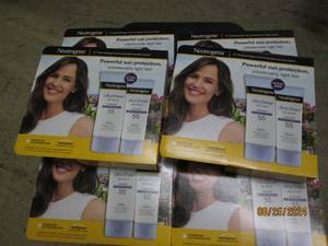 6 packages of 2 neutrogena spf 55 u...